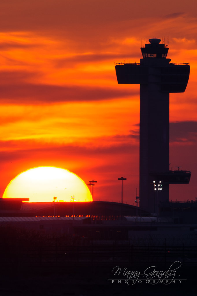 JFK Tower at Sunrise