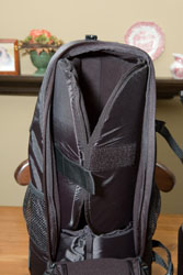 Main compartment with Collar Insert in place