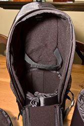 Closeup of upper section.